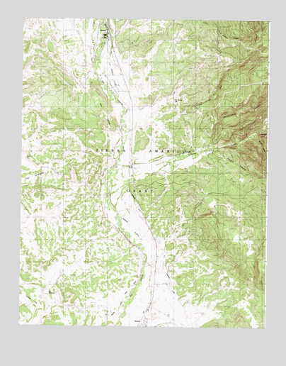 Brazos, NM USGS Topographic Map
