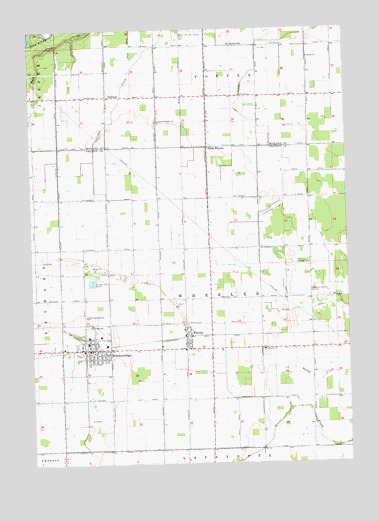 Breckenridge, MI USGS Topographic Map