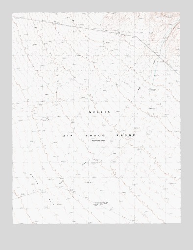 Breen Creek, NV USGS Topographic Map