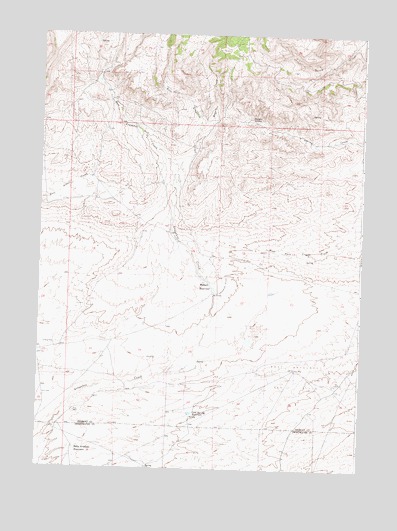 Brenton Springs, WY USGS Topographic Map