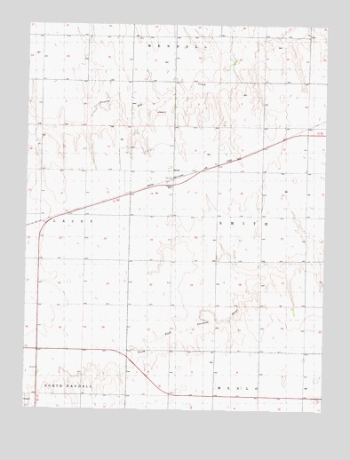 Breton, KS USGS Topographic Map