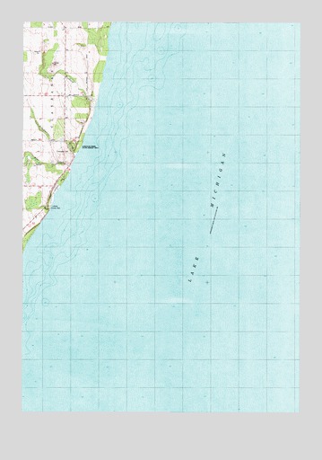 Algoma NE, WI USGS Topographic Map
