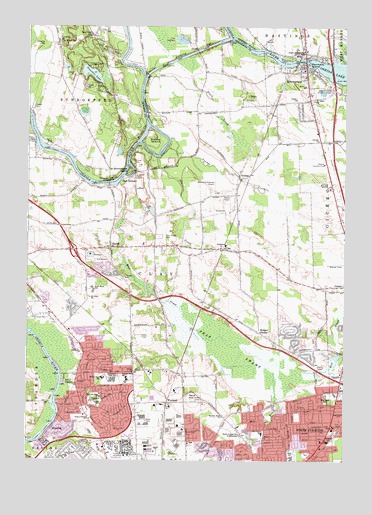 Brewerton, NY USGS Topographic Map