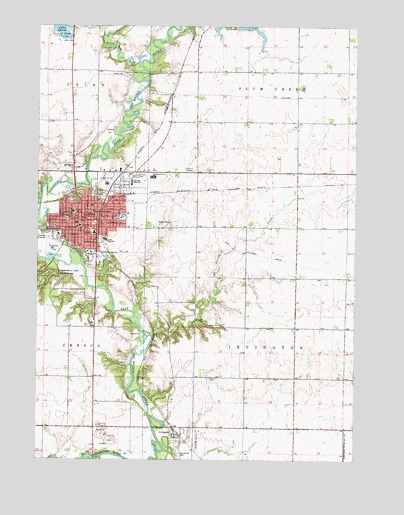 Algona, IA USGS Topographic Map