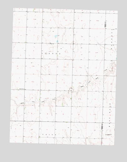 Brewster NW, KS USGS Topographic Map