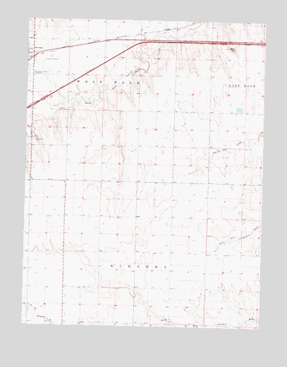 Brewster SE, KS USGS Topographic Map