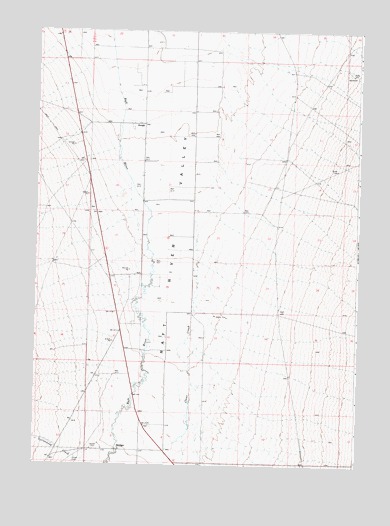 Bridge, ID USGS Topographic Map