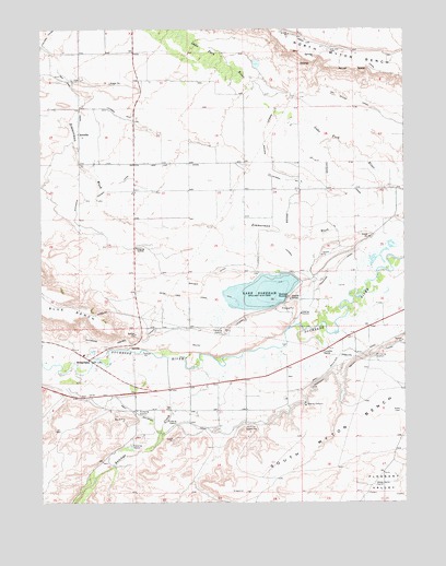 Bridgeland, UT USGS Topographic Map