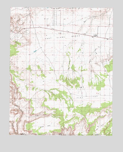Bridger Point, UT USGS Topographic Map