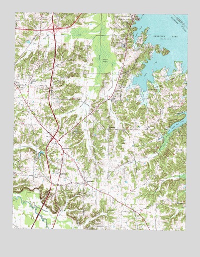 Briensburg, KY USGS Topographic Map