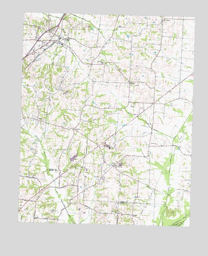 Brighton, TN USGS Topographic Map