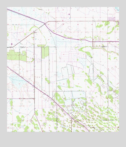 Brighton, FL USGS Topographic Map