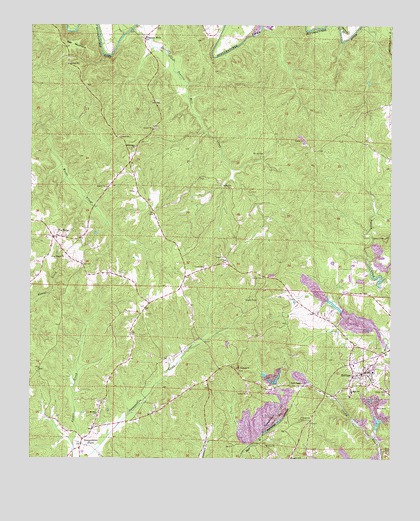 Brilliant, AL USGS Topographic Map
