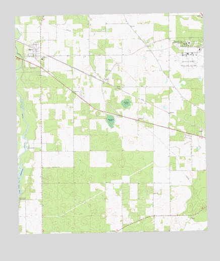 Brinson, GA USGS Topographic Map