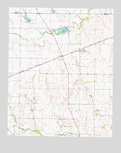 Briscoe, TX USGS Topographic Map
