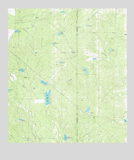Briscoe Ranch, TX USGS Topographic Map