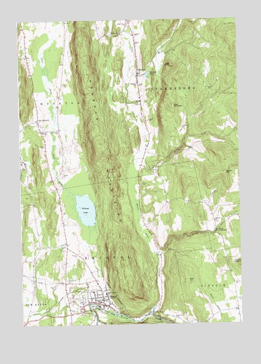 Bristol, VT USGS Topographic Map