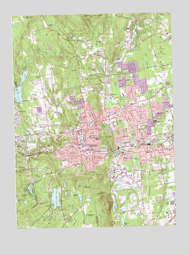 Bristol, CT USGS Topographic Map