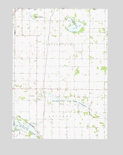 Bristol, IA USGS Topographic Map