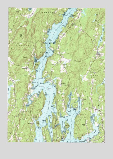 Bristol, ME USGS Topographic Map