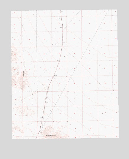 Bristol Lake SW, CA USGS Topographic Map