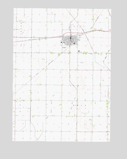 Britt, IA USGS Topographic Map