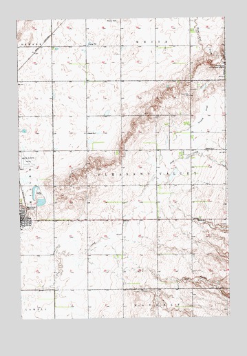 Britton East, SD USGS Topographic Map