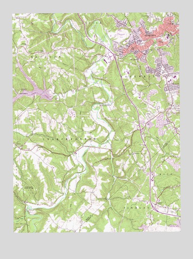 Aliquippa, PA USGS Topographic Map
