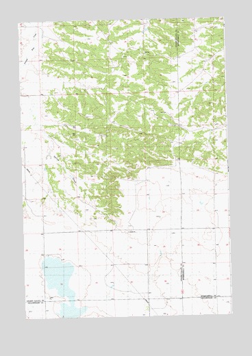Broadview NE, MT USGS Topographic Map