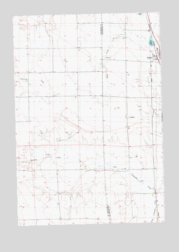 Broadview West, MT USGS Topographic Map