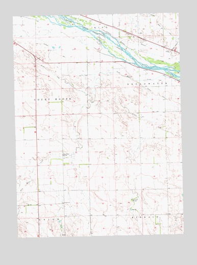 Broadwater SW, NE USGS Topographic Map