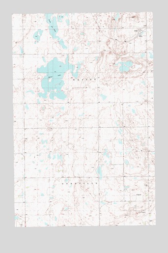 Alkabo, ND USGS Topographic Map