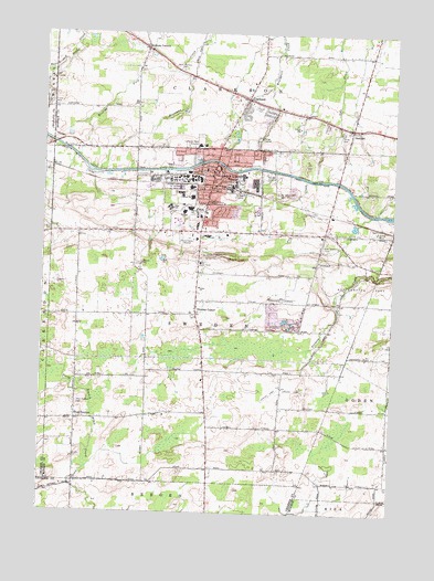 Brockport, NY USGS Topographic Map