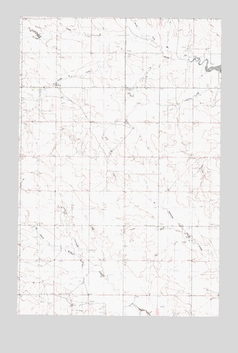 Brockway NE, MT USGS Topographic Map