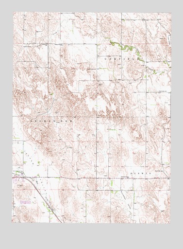 Broken Bow NE, NE USGS Topographic Map