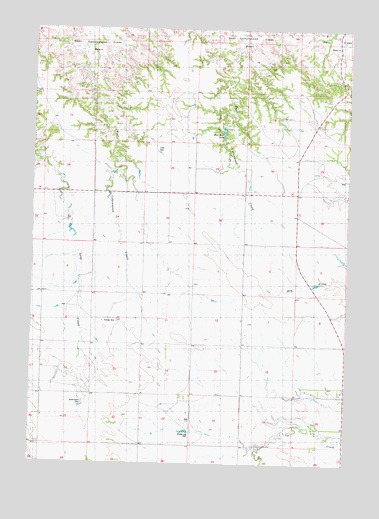 Broken Leg Dam, SD USGS Topographic Map
