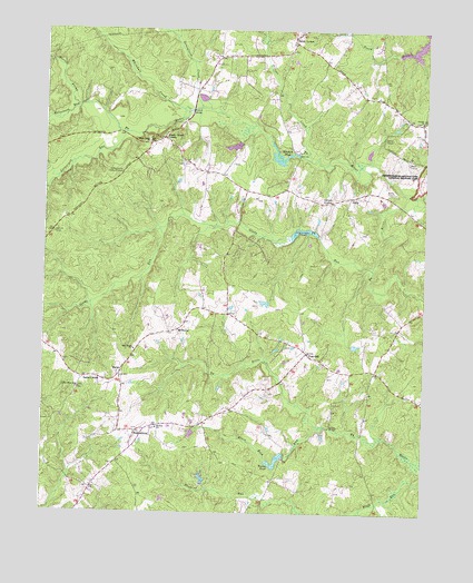Brokenburg, VA USGS Topographic Map