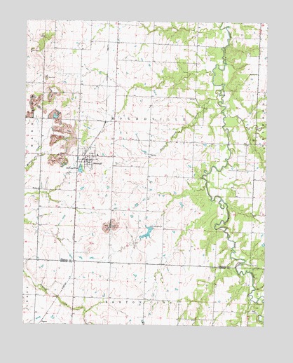 Bronaugh, MO USGS Topographic Map