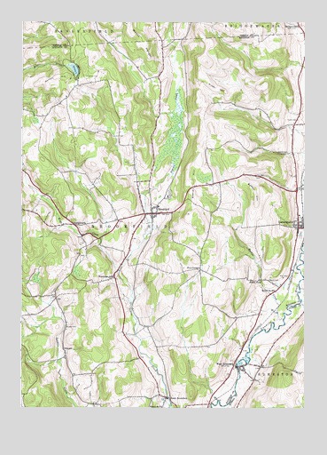 Brookfield, NY USGS Topographic Map