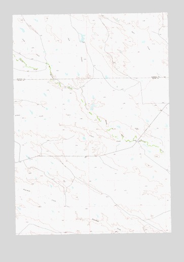 Alkali Creek East, SD USGS Topographic Map