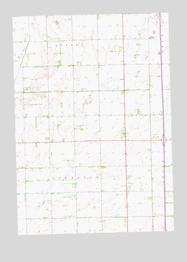 Brookings NE, SD USGS Topographic Map