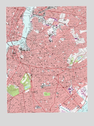 Brooklyn, NY USGS Topographic Map