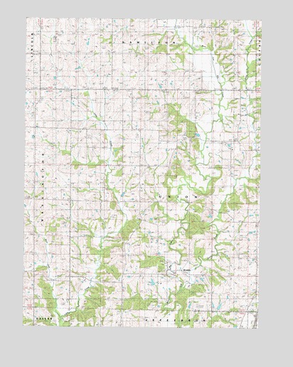 Brooklyn, MO USGS Topographic Map