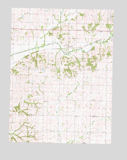 Brooks, IA USGS Topographic Map