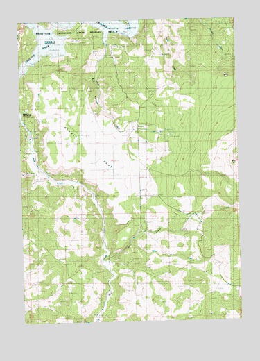 Alkali Flat, OR USGS Topographic Map