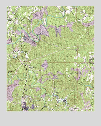 Brookside, AL USGS Topographic Map