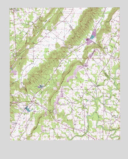 Brooksville, AL USGS Topographic Map