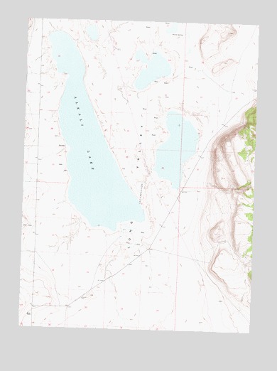 Alkali Lake, NV USGS Topographic Map
