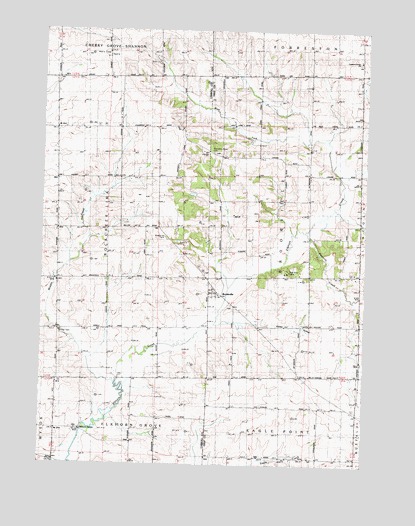 Brookville, IL USGS Topographic Map