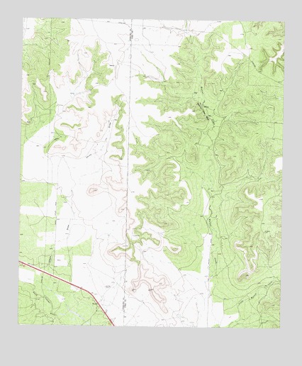 Broome, TX USGS Topographic Map
